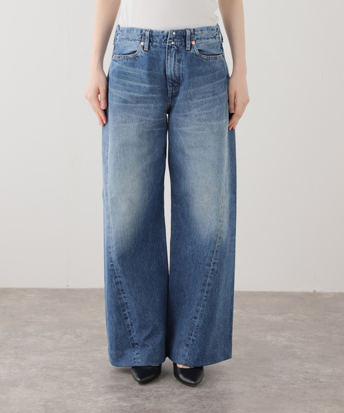 ジーンズ デニム デニムパンツ 「TANAKA / タナカ」 BOY JEAN TROUSERS レディースの画像