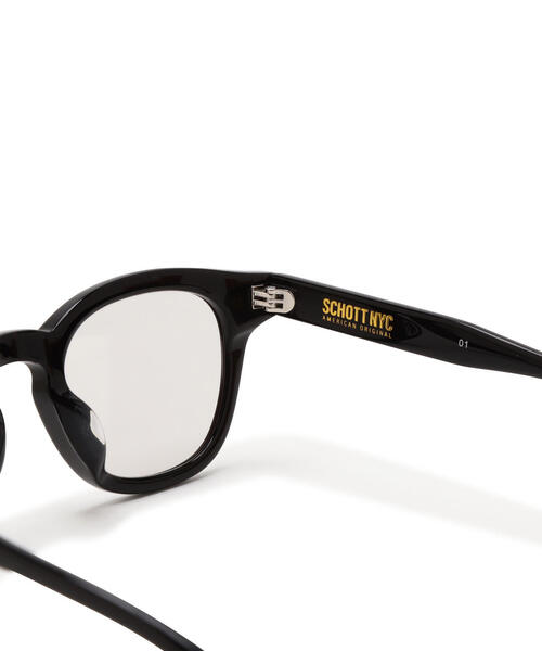 「schott」 メガネ F ブラック メンズ_7