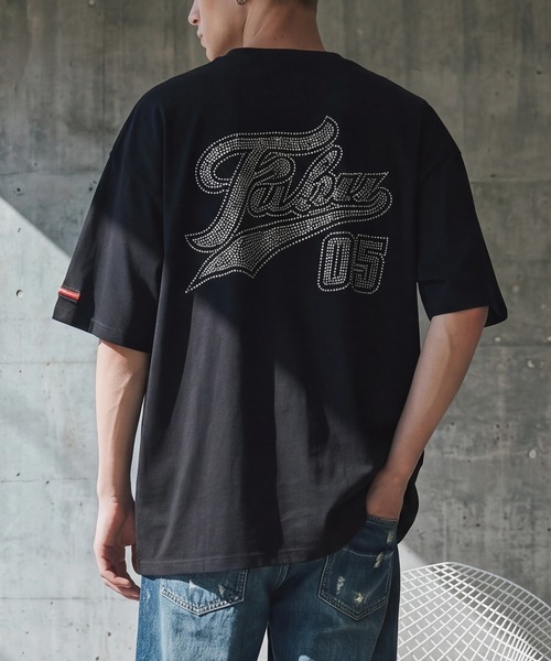 FUBU（フブ） tシャツ 「FUBU/フブ」RHINESTONE T-SHIRTS/ライン