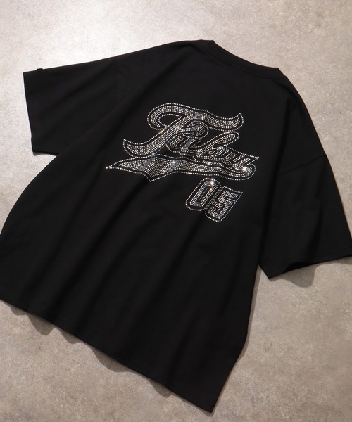 FUBU（フブ） tシャツ 「FUBU/フブ」RHINESTONE T-SHIRTS/ライン