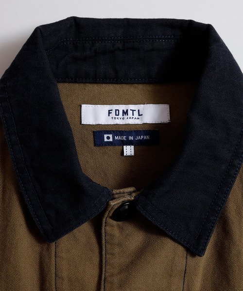 カバーオール 「FDMTL」PACHWORK COVERALL JACKET RINSE メンズ | FDMTL | 08