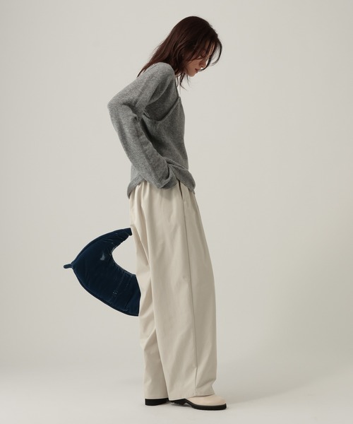 「Elura」 パンツ MEDIUM ダークブラウン レディース_画像5
