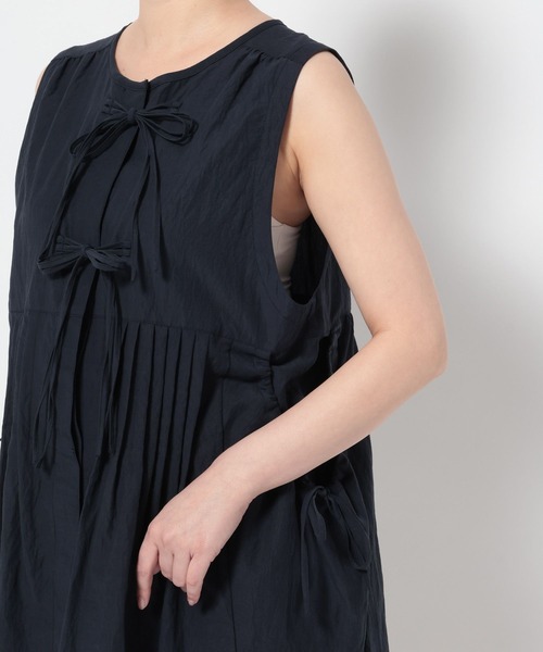 ベスト ジレ 「Limited Line」タックリボンジレ レディース | studio CLIP | 13