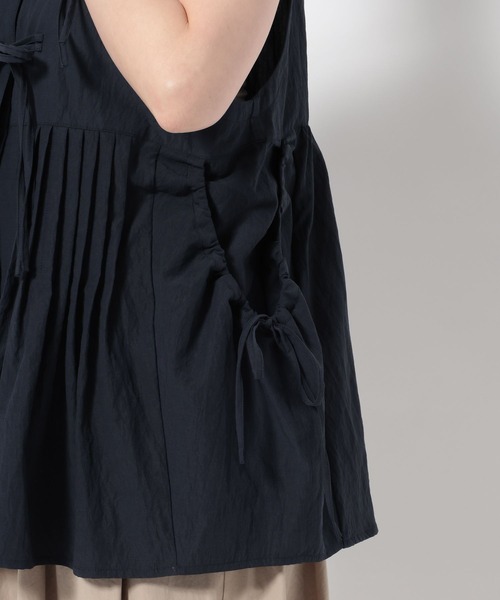 ベスト ジレ 「Limited Line」タックリボンジレ レディース | studio CLIP | 15