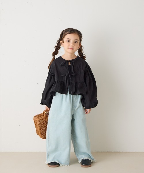 「riziere」 「KIDS」ボレロ 140 ホワイト キッズ_画像7