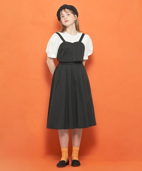 「pom ponette junior」 「KIDS」スカート L ブラック キッズ_画像2