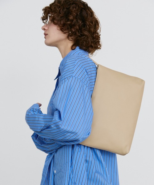 ショルダーバッグ バッグ real leather flat one-shoulder bag / リアルレザーフラットワンショルダーバッグ レディース | arholiday.standard | 15