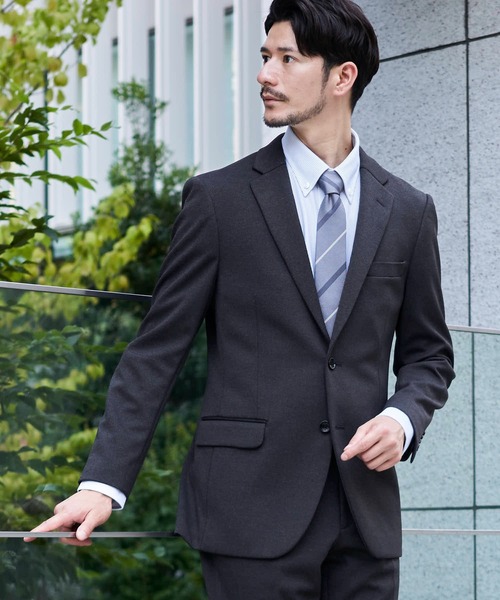 「TETE HOMME」 セットアップ SMALL 薄墨色 メンズ
