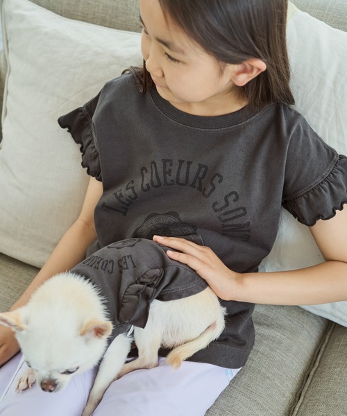 犬服♡ Ribon★(◕ᴗ◕✿)♪̆̈ ROPE' PICNIC（ロペ ピクニック） 犬 服 「DOG」カレッジロゴプリント