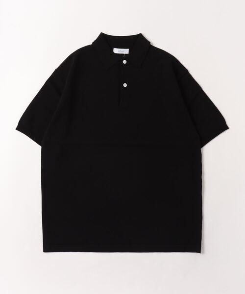 「SHIPS any」 半袖ニット X-LARGE ブラック メンズ_画像2