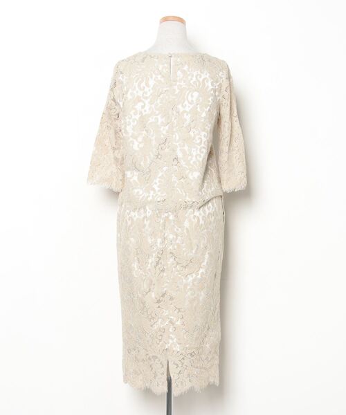 「DRESS LAB」 セットアップ M ベージュ レディース_画像2