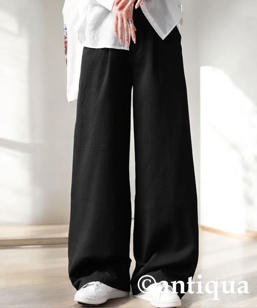 「antiqua」 チノパンツ LARGE ベージュ レディース_画像8
