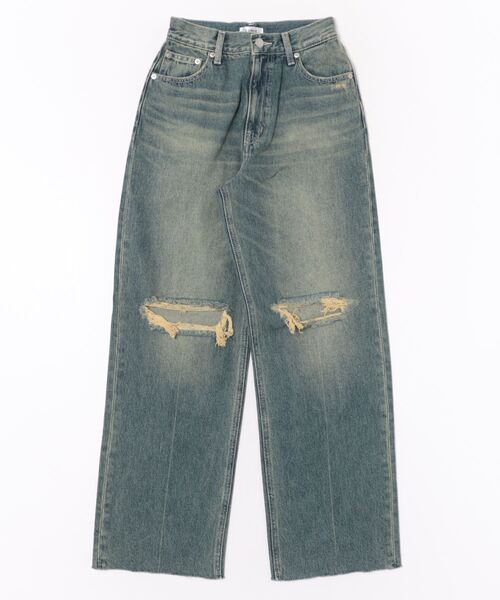 「EVRIS」 デニムパンツ MEDIUM ブルー レディース_画像2