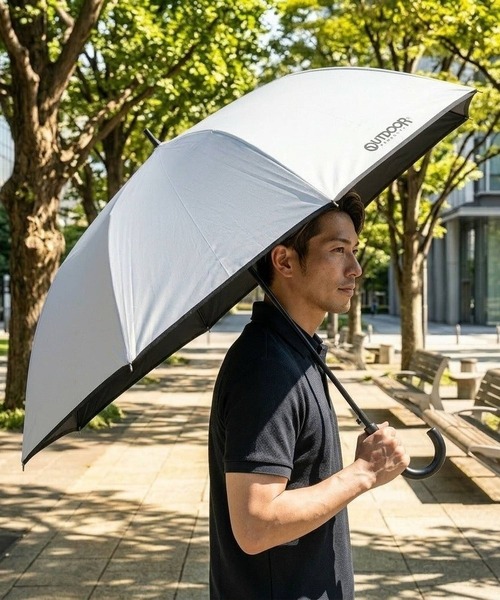 OUTDOOR PRODUCTS（アウトドアプロダクツ） 日傘 傘 長傘70cm メンズ