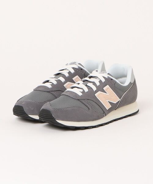 「New Balance」 ローカットスニーカー 23.0cm ダークグレー レディース_画像4