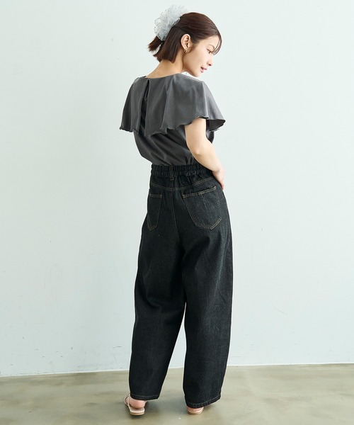 「mil」 デニムパンツ - ブラック レディース_画像3