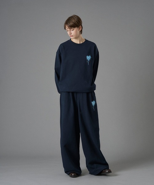「ONCILY」 スウェットパンツ SMALL ブラック メンズ_画像8