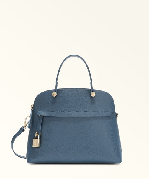 フルラ　パイパー　ネイビー ハンドバッグ FURLA（フルラ） トートバッグ パイパー (Furla Piper) ハンドバッグ M