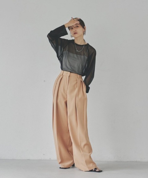 TODAYFUL 「TODAYFUL」 パンツ 36inch ブラック レディース : ZOZOTOWN