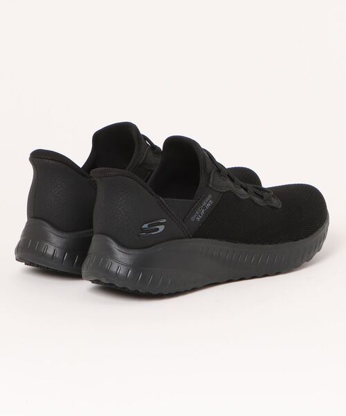 「SKECHERS」 スリッポン 23.0cm ブラック レディース_画像2