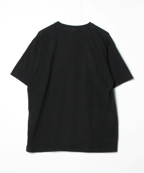「DOUBLE STEAL」 半袖Tシャツ - ブラック メンズ_画像2
