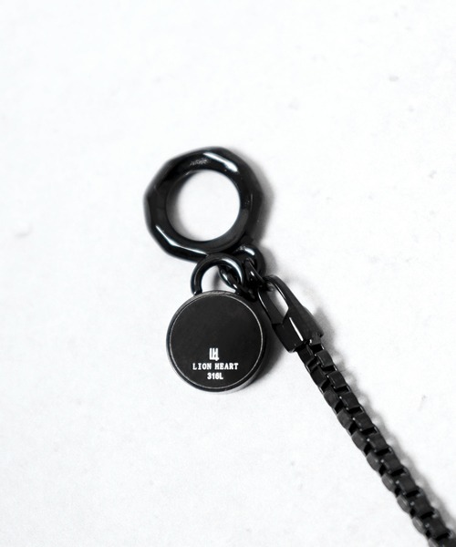 「LION HEART」 ブレスレット ONE SIZE ブラック メンズ_画像8