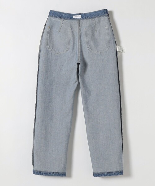 「SHIPS any」 デニムパンツ 40 ブルー レディース_画像9