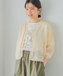 tシャツ 半袖 レースフラワーフォトTシャツ ...の詳細画像3