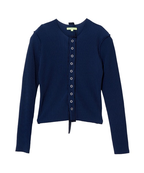 カーディガン CRISP SNAP CARDIGAN TDX6A-CRSP03 レディース | kotohayokozawa | 02