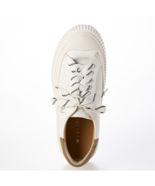 「carino」 ローカットスニーカー L シルバー レディース_画像5