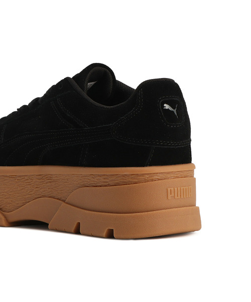 「PUMA」 ローカットスニーカー 22.0cm ブラック レディース_画像3