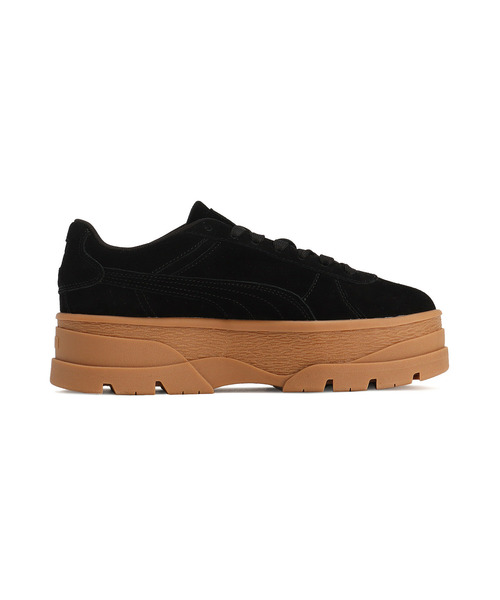 「PUMA」 ローカットスニーカー 22.0cm ブラック レディース_画像5