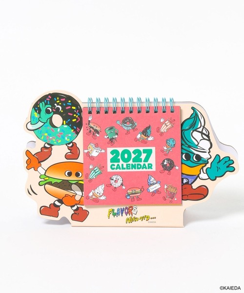 文房具 「FLAVORS」コラボ 卓上カレンダー「2027年カレンダー」 | niko and… | 06