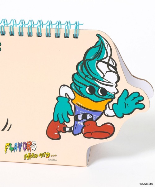 文房具 「FLAVORS」コラボ 卓上カレンダー「2027年カレンダー」 | niko and… | 09