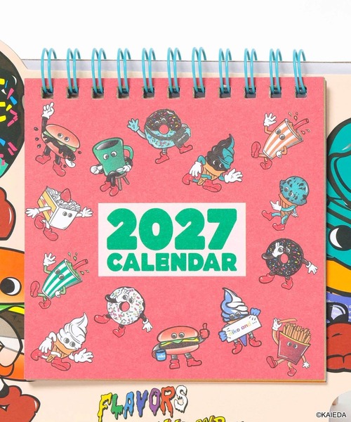 文房具 「FLAVORS」コラボ 卓上カレンダー「2027年カレンダー」 | niko and… | 10