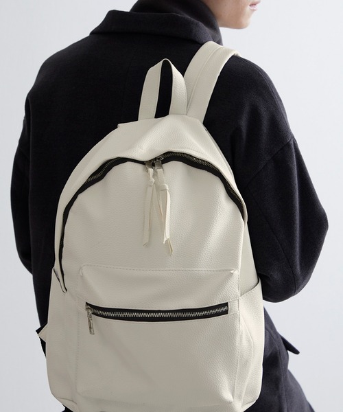 リュック BASIC NEOLEATHER BACKPACK/PUレザーバッグパック :28442663 ...