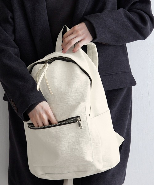 リュック BASIC NEOLEATHER BACKPACK/PUレザーバッグパック :28442663 ...