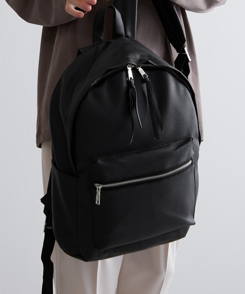 リュック BASIC NEOLEATHER BACKPACK/PUレザーバッグパック :28442663 ...