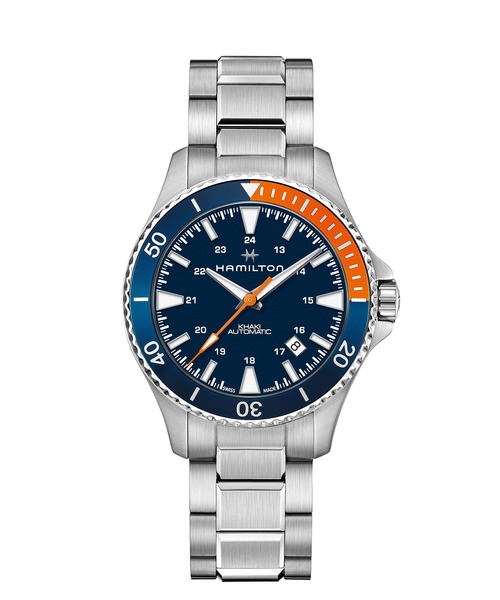 腕時計 HAMILTON 「ハミルトン」 腕時計 Khaki Scuba （カーキ スキューバ） Scuba オート 自動巻き 40MM ブルー×シルの画像