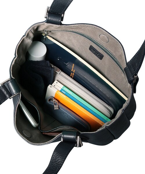 トートバッグ 「ソーロ」レザートートバッグ M 2WAY 本革 ビジネスバッグ（商品番号：P25-20611） レディースの画像