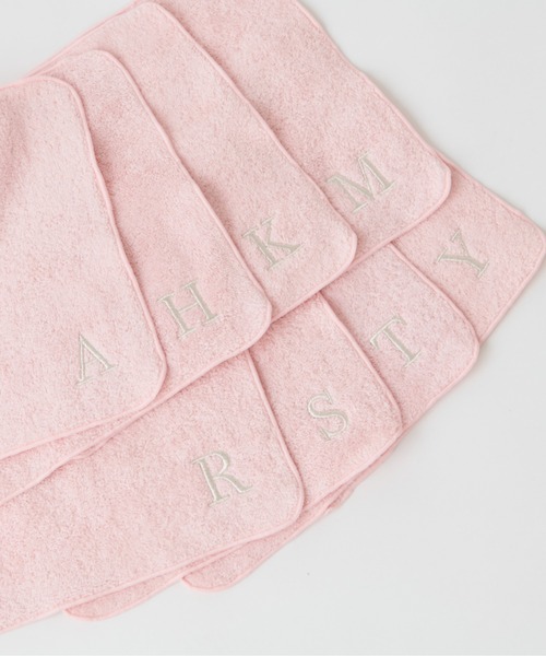 タオル ハンカチ アルファベット 刺繍 タオルハンカチ PINK|ZOZOTOWN PayPayモール店|20