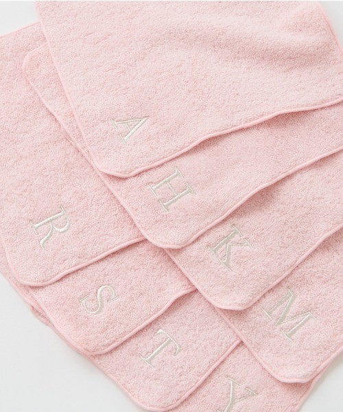 タオル ハンカチ アルファベット 刺繍 タオルハンカチ PINK|ZOZOTOWN PayPayモール店|21