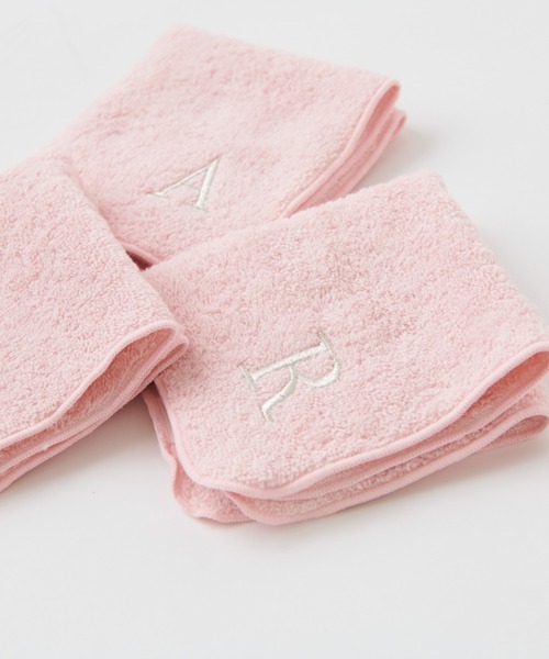 タオル ハンカチ アルファベット 刺繍 タオルハンカチ PINK|ZOZOTOWN PayPayモール店|23