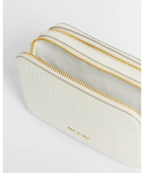 得価豊富な ショルダーバッグ ZOZOTOWN PayPayモール店 - 通販 - PayPayモール バッグ STINA クロコディテール スクエアショルダー/クロスボディバッグ(イエロー・アイボリー) 新品限定品