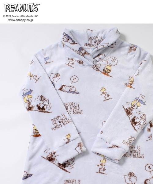 スヌーピー フワフワルームウェアセット PEANUTS ルームウェア パジャマ 「SNOOPY」ふわもこスヌーピーと