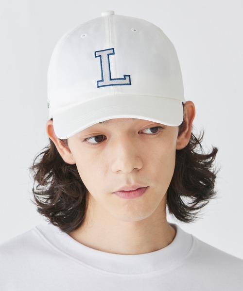 LACOSTE キャップ ホワイトもしくはネイビー フリーサイズ LACOSTE ラコステ キャップ L1310 黒 ブラック ネイビー 紺
