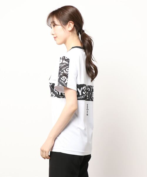 SY32 by SWEET YEARS tシャツ YEARSACTIVE EXCHANGE BOX LOGO