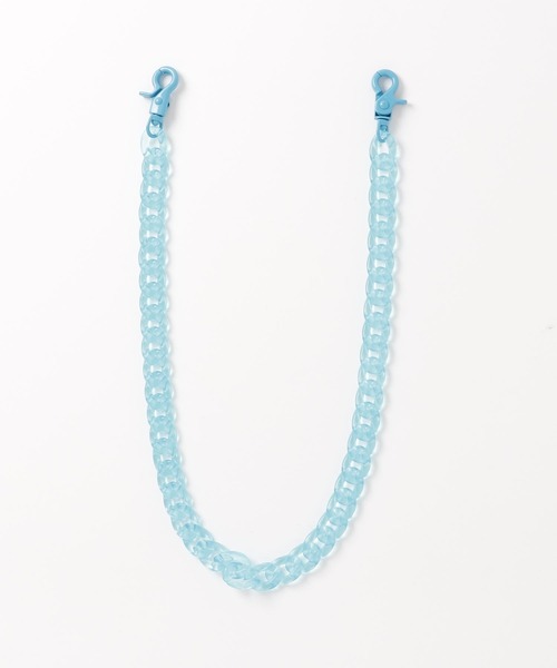 【粒クリスタル＆CC】超限定♡エレ女♪チェーンウォレット CRYSTAL SKULL WALLET CHAIN／クリスタルスカル ウォレット