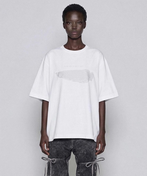 SHAREEF（シャリーフ） tシャツ AROWANA” S/S BIG-T メンズ : ZOZOTOWN