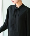 ワンピース 「洗濯機で洗える」喪服/アシンメト...の詳細画像2